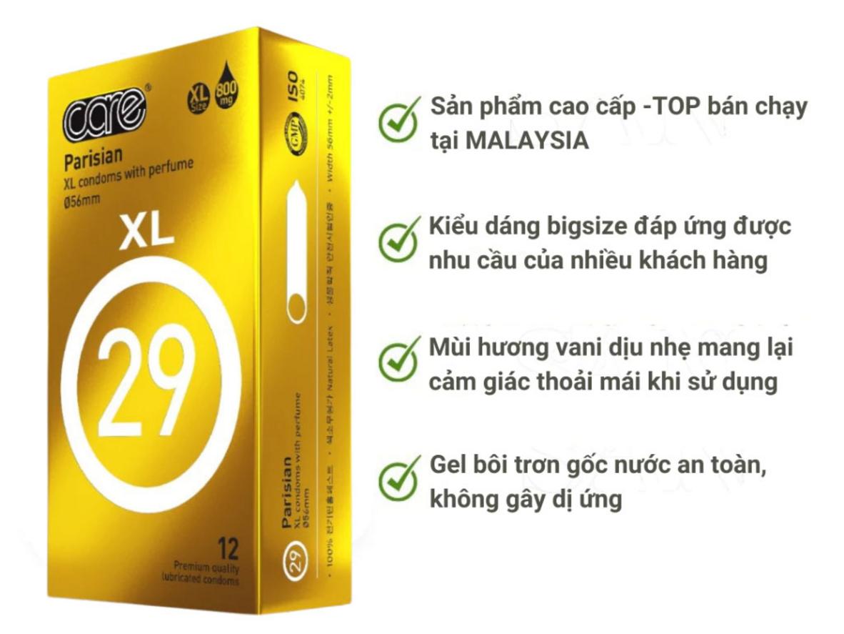 Kích cỡ 56mm — Không gian thoải mái