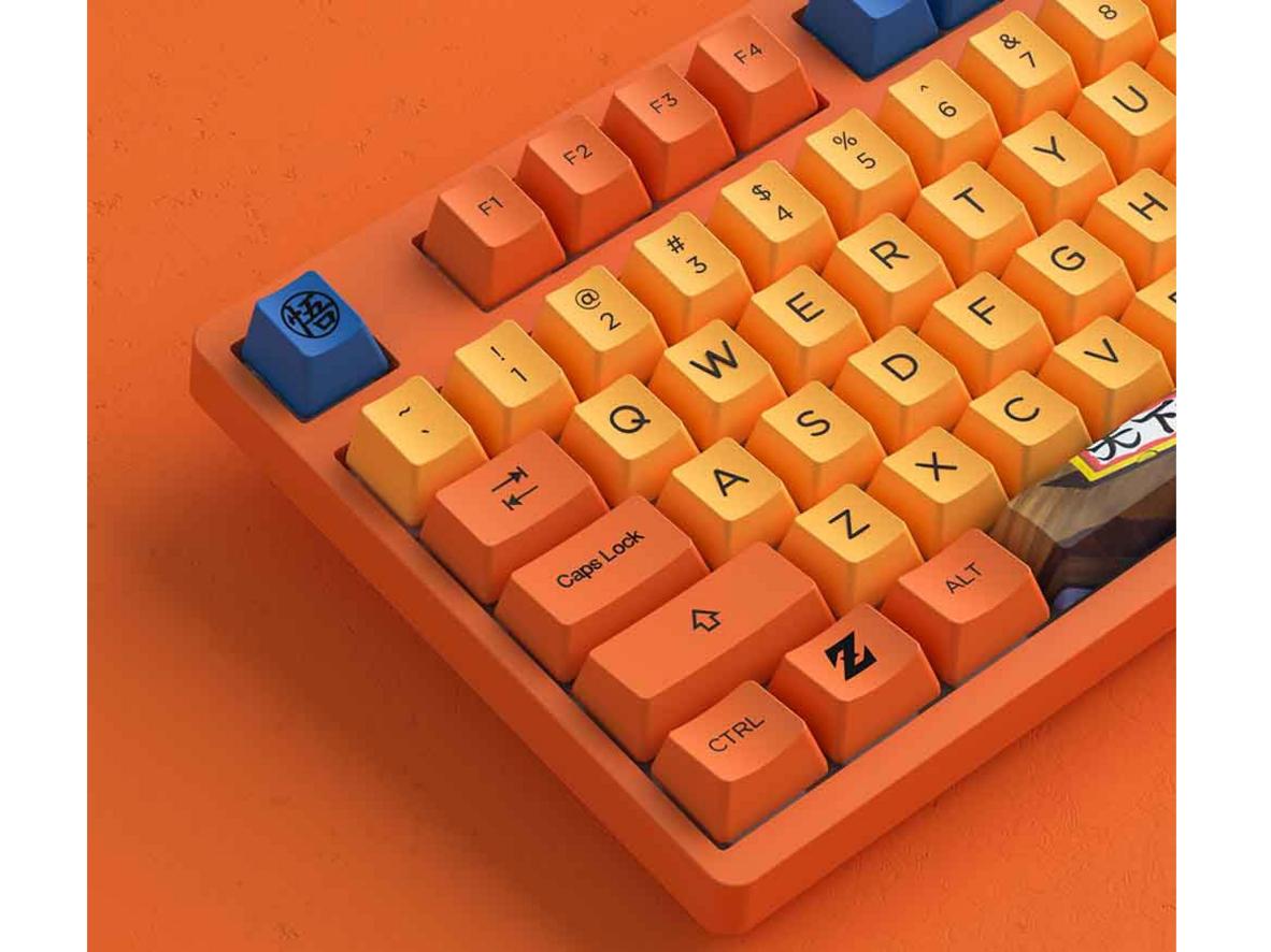 TKL 87 phím, kích thước nhỏ gọn ~950 g — phù hợp chơi game lẫn làm việc.