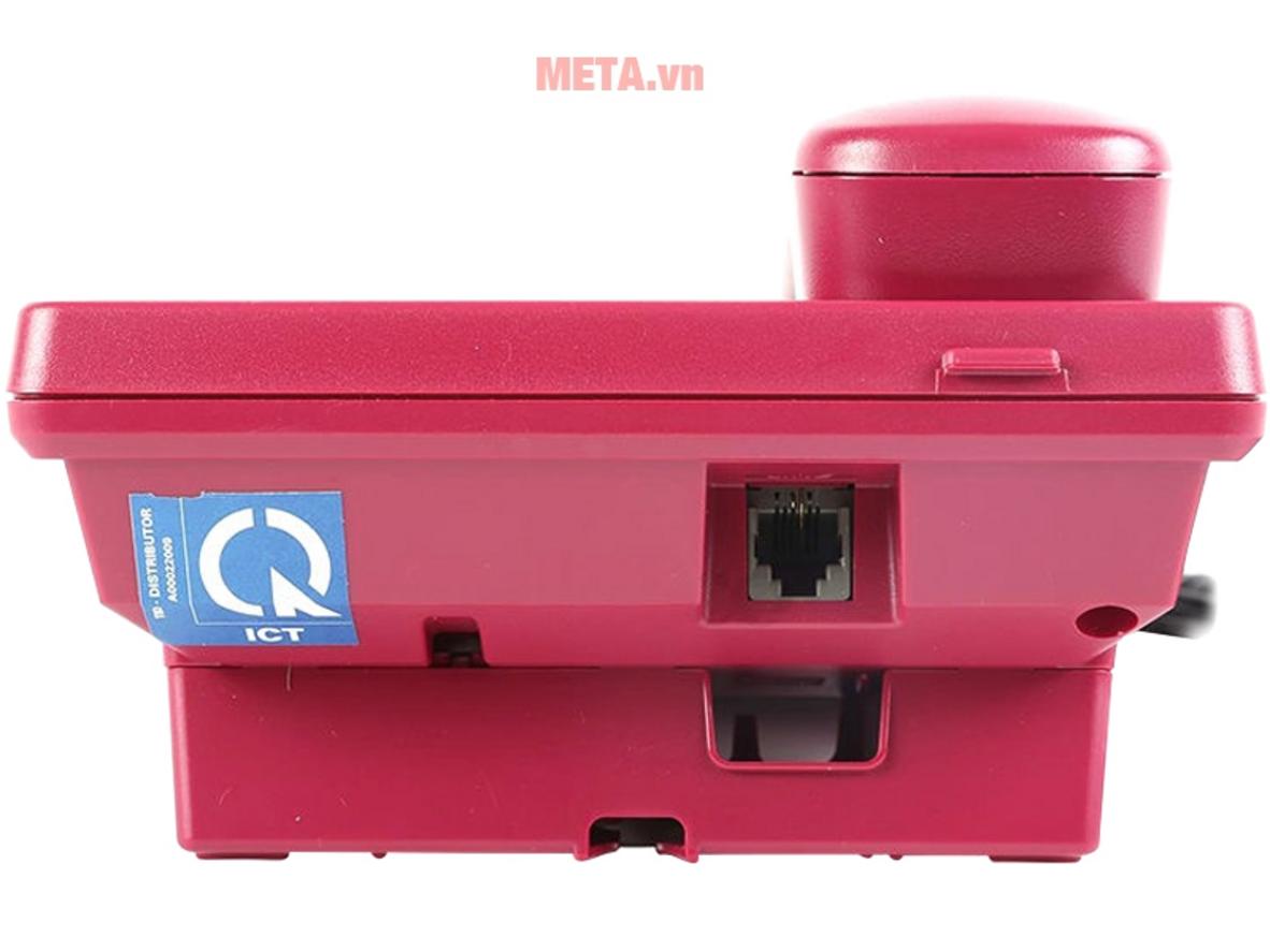 Cổng RJ11, hỗ trợ Tone/Pulse và nút Flash — dễ lắp đặt và tích hợp tổng đài