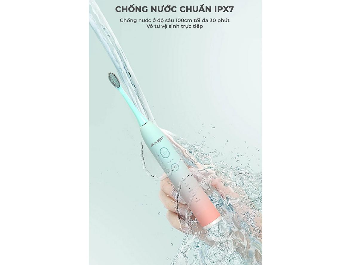 Công nghệ Sonic 38.000 lần/phút giúp loại bỏ mảng bám sâu