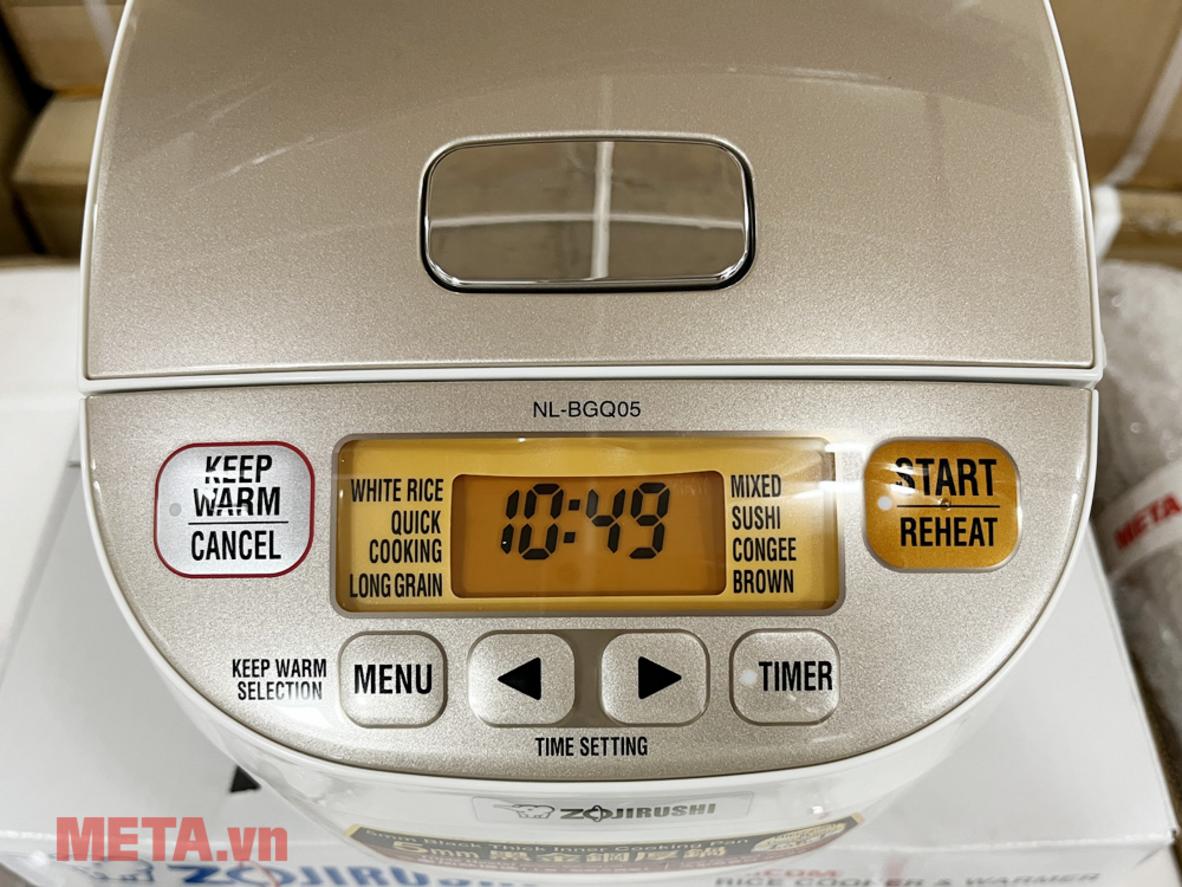 LCD, Timer và chế độ giữ ấm tiện lợi