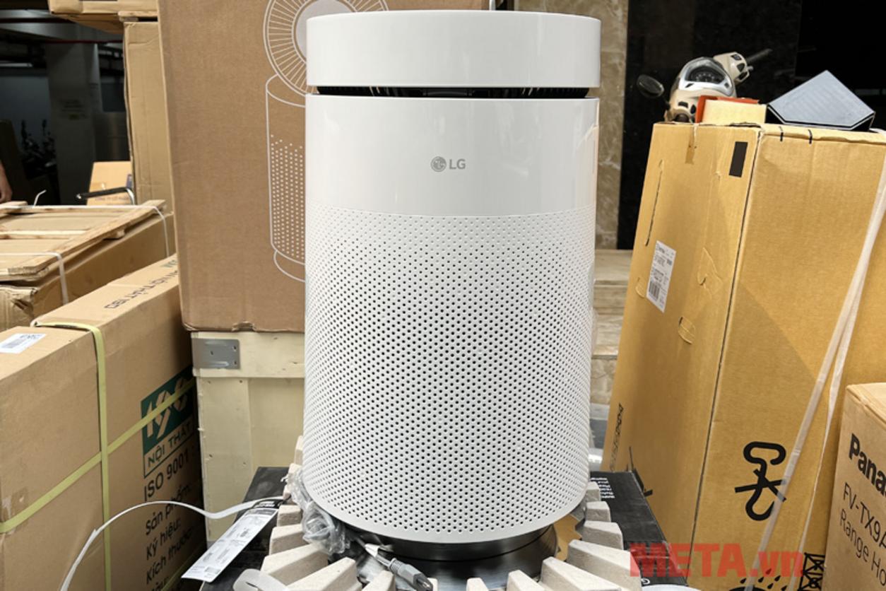 Lọc 360 độ giúp làm sạch không khí đều khắp phòng