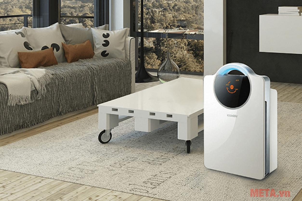 Hệ thống lọc 4 lớp tối ưu cho bụi mịn và mùi