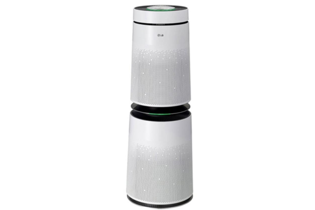 Thiết kế 2 tầng 360 độ giúp lọc sạch không khí toàn diện.