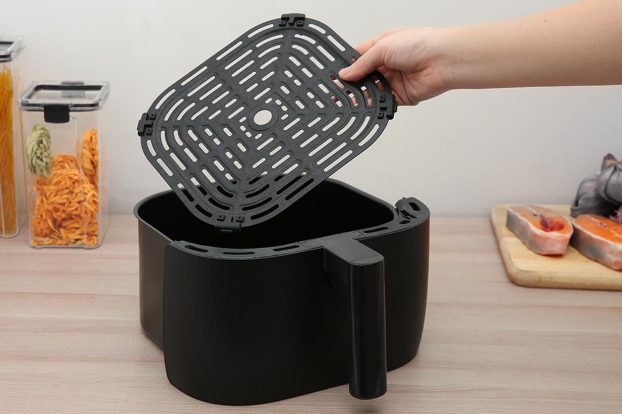 Lòng nồi inox phủ chống dính — dễ vệ sinh