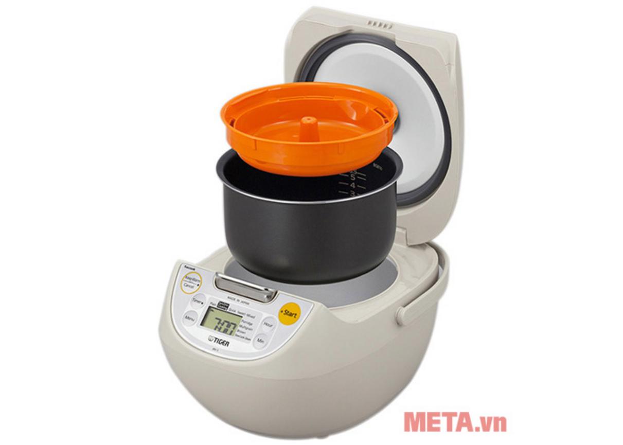 Lòng nồi dày 1.7mm và 9 chế độ nấu tiện lợi