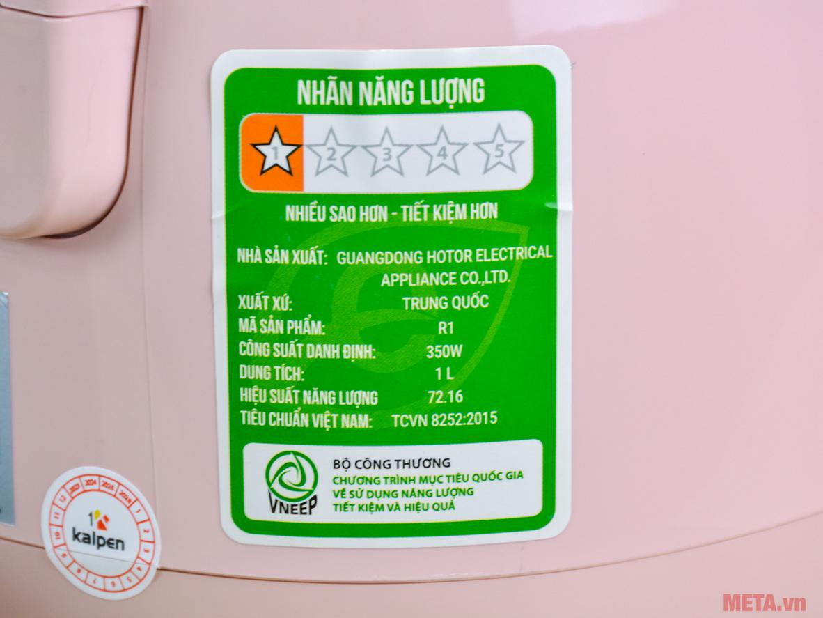 Lòng nồi dày 2mm với lớp chống dính Whitford