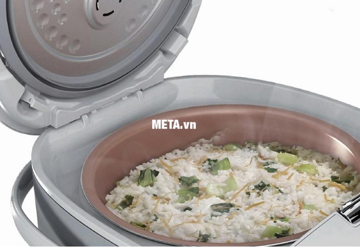 Lòng nồi 5 lớp chống dính, dày 2.0mm