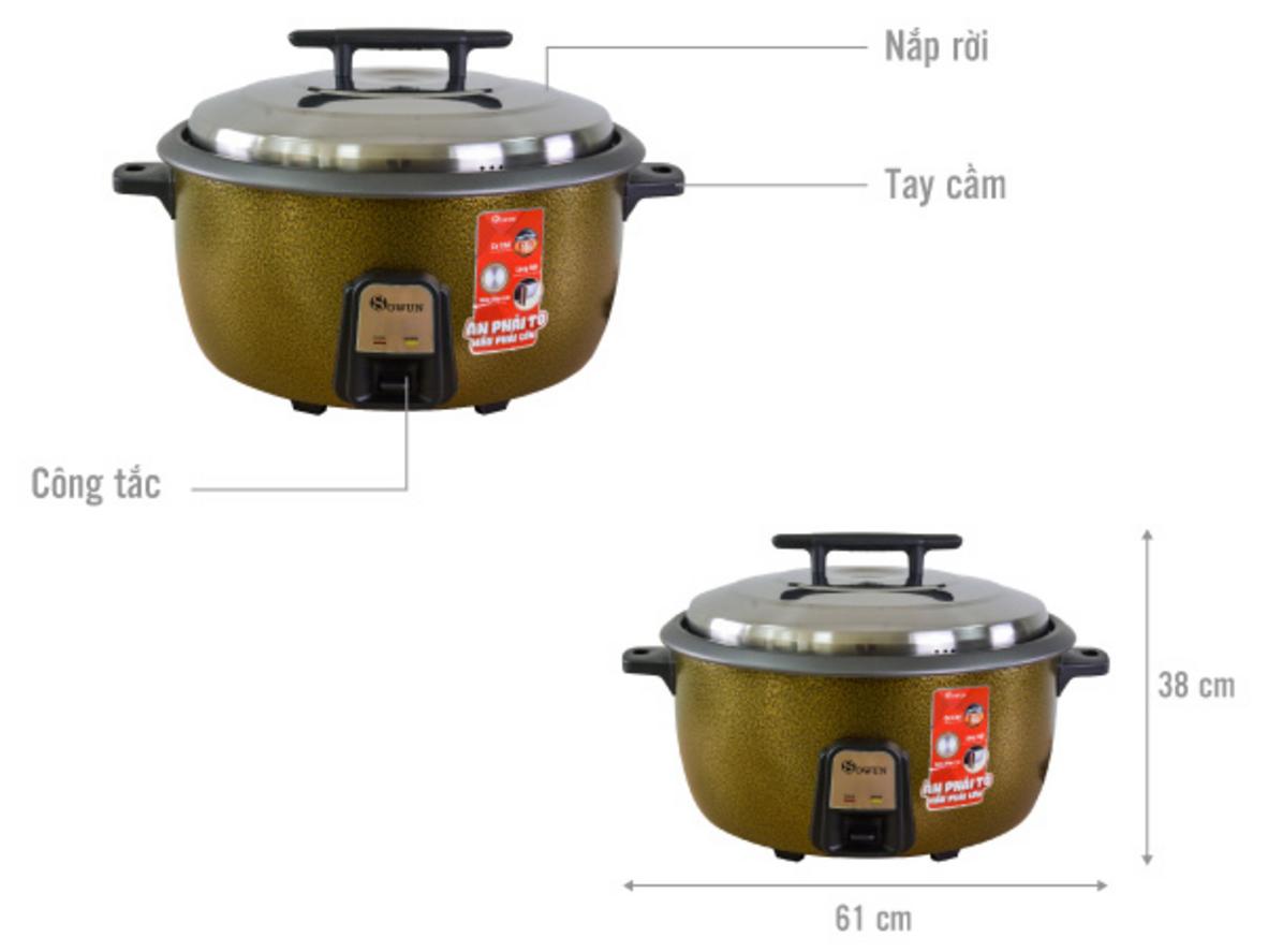 Lòng nồi 5 lớp chống dính Sowun SW 6922