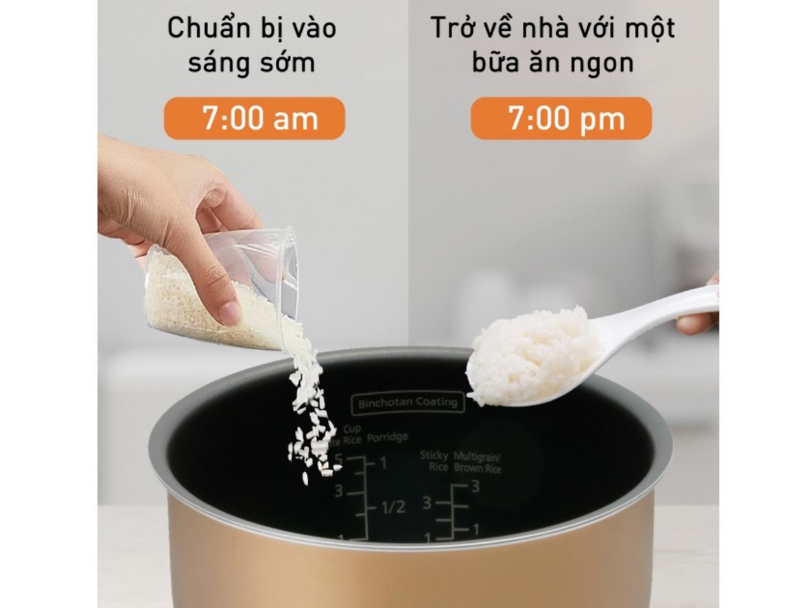 Lòng nồi 4mm phủ Binchotan — bền & dễ vệ sinh