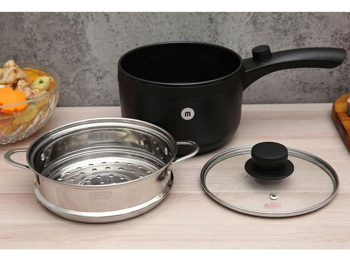 Lòng nồi phủ Ceramic - Chống dính và dễ vệ sinh