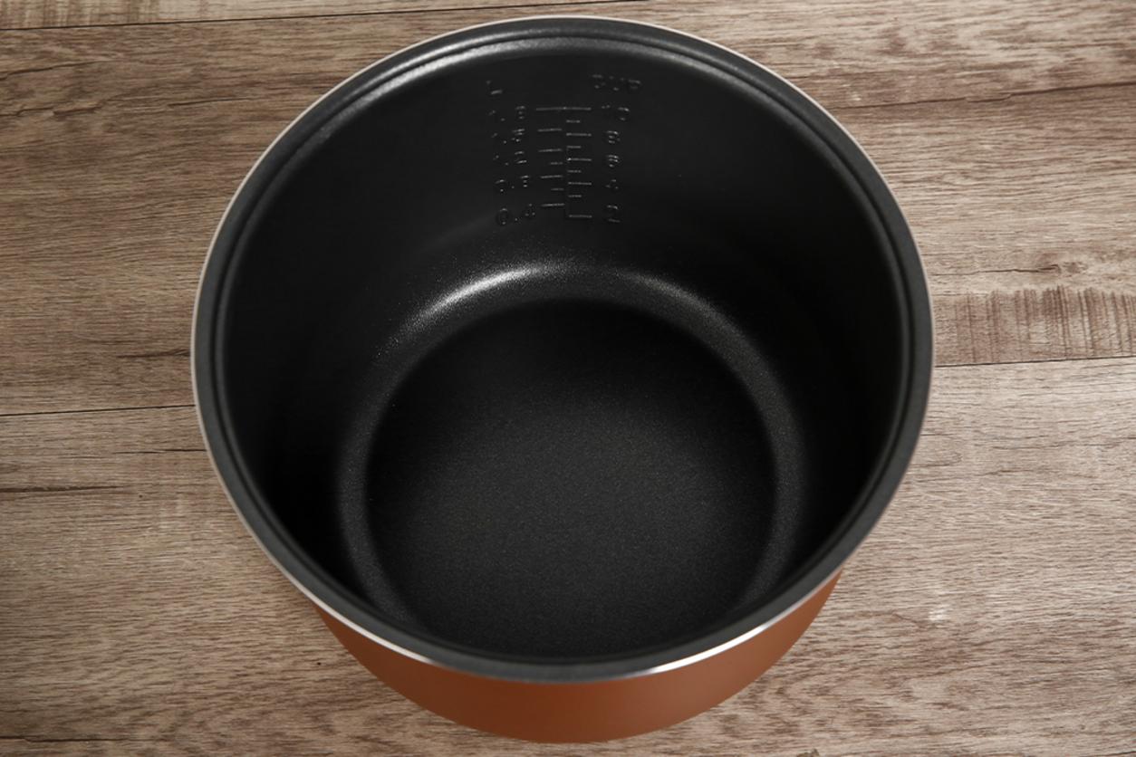 Lòng nồi phủ ceramic & vỏ Inox 304 — dễ vệ sinh
