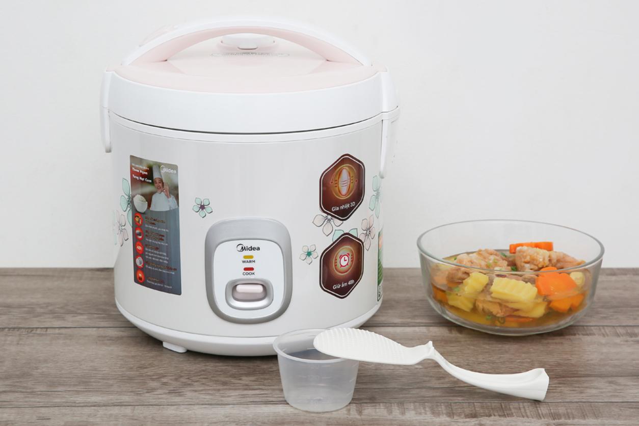 Lòng nồi chống dính dày 1mm, dễ vệ sinh