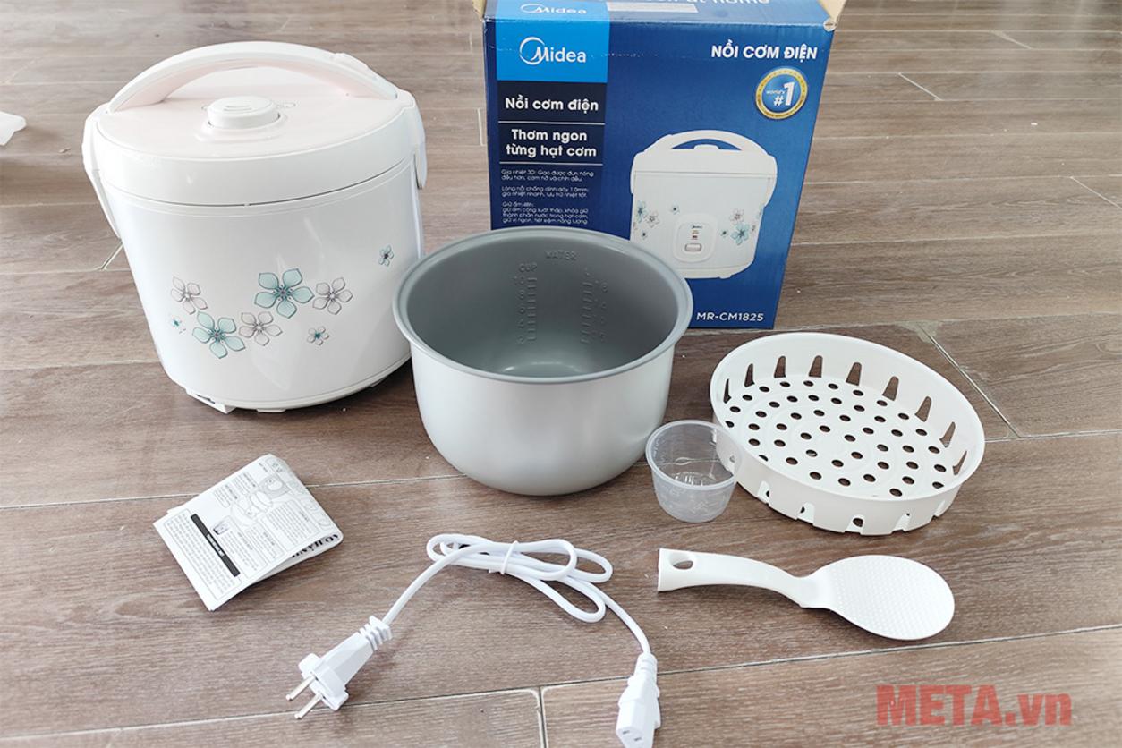 Lòng nồi chống dính dày 1mm, dễ vệ sinh
