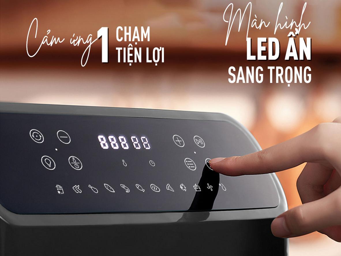 Lòng nồi chống dính, dễ tháo rửa