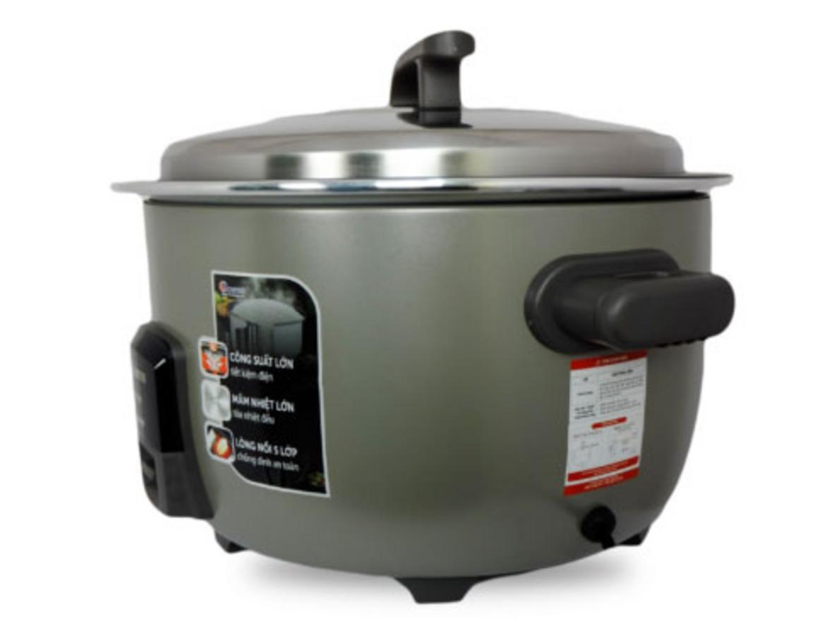 Lòng nồi chống dính đa lớp, vệ sinh nhanh