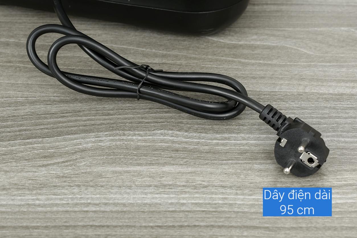 Lòng nồi hợp kim nhôm phủ chống dính, dễ vệ sinh.