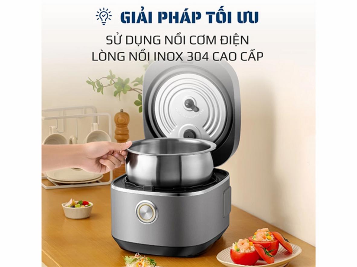 Lòng nồi Inox 304 an toàn
