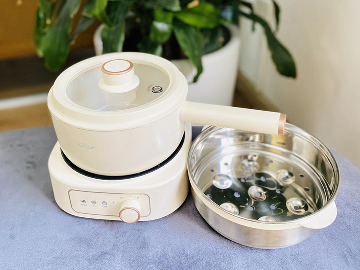 Lòng nồi phủ men gốm — dễ vệ sinh và an toàn