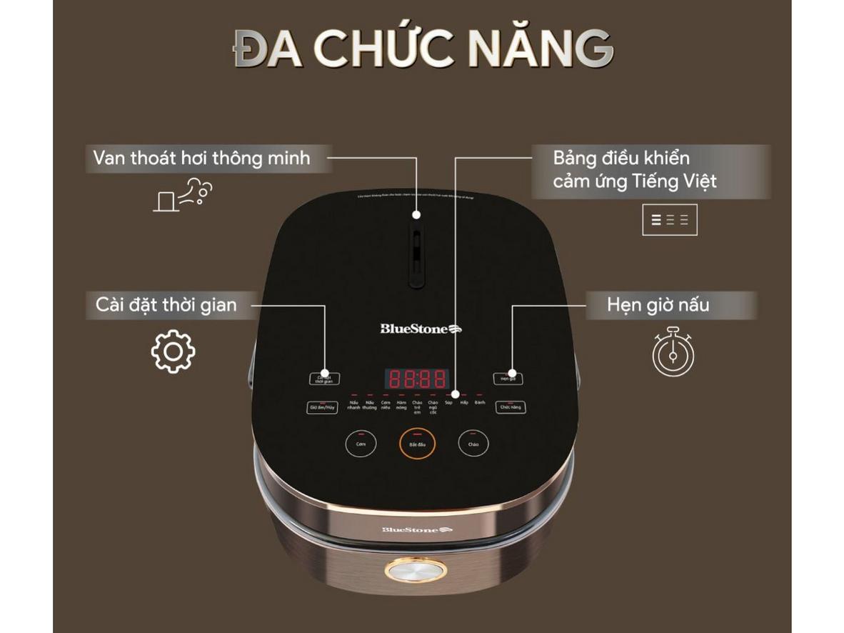 Lòng nồi niêu dày của Bluestone RCB-5949