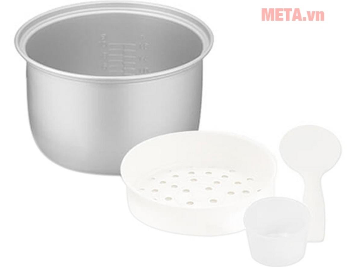 Lòng nồi hợp kim nhôm phủ Poly‑Flon — chống dính và dễ vệ sinh