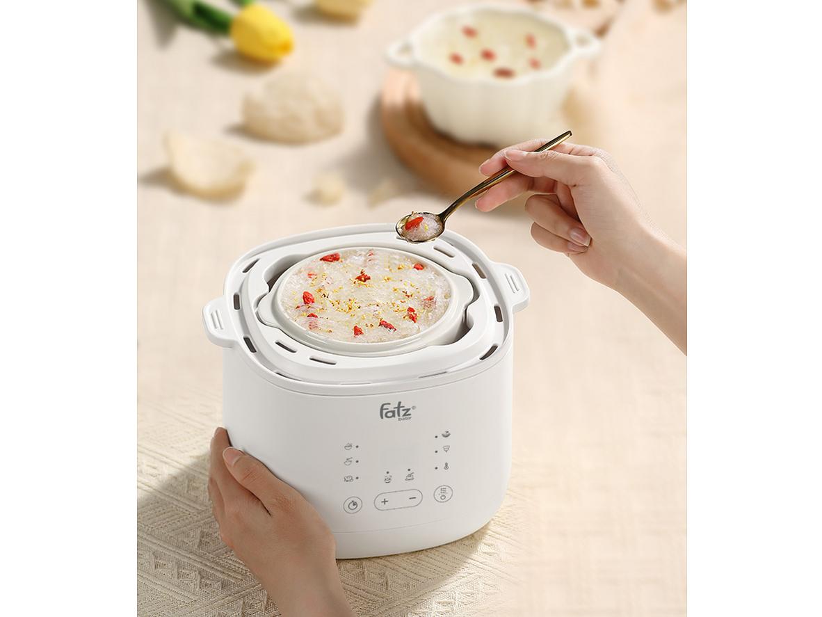 Lòng nồi sứ cao cấp, an toàn cho bé