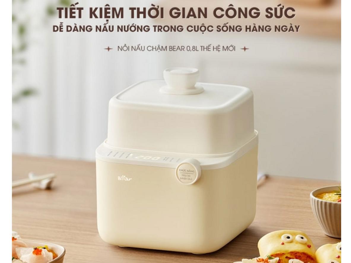 Lòng nồi sứ giữ nguyên hương vị và dễ vệ sinh