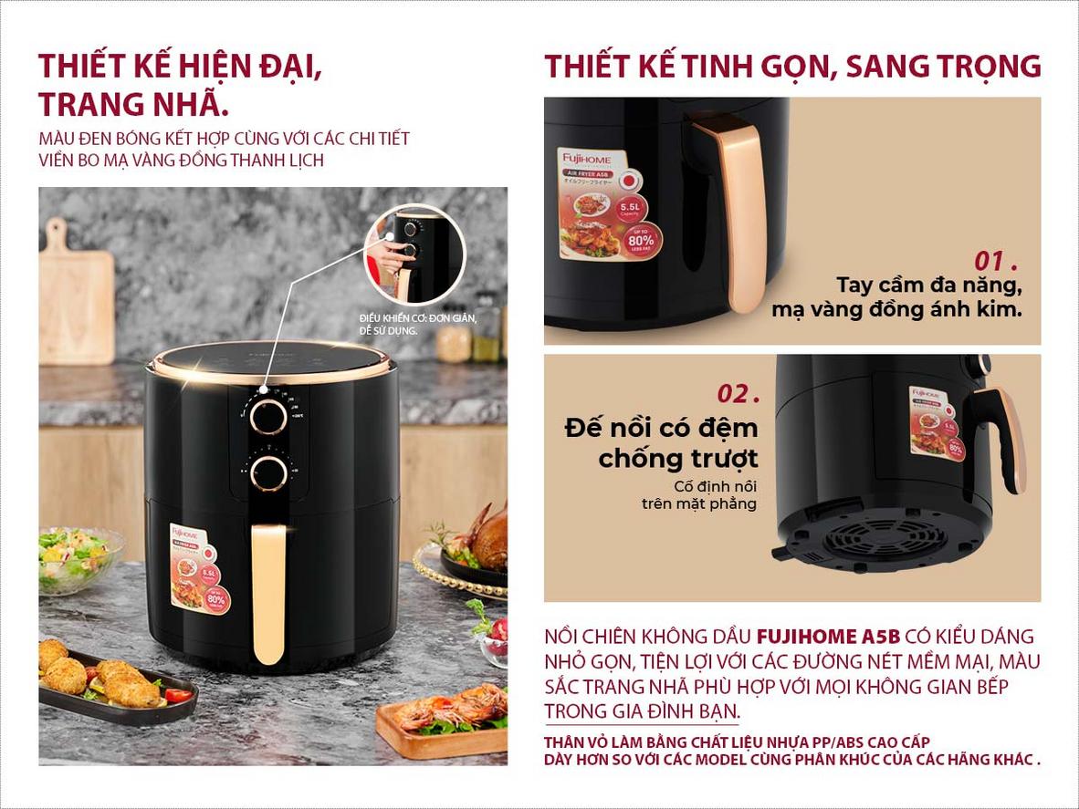 Lòng nồi chống dính Teflon — vệ sinh dễ dàng