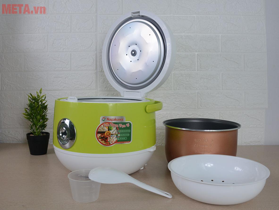 Lòng nồi Teflon kép, vệ sinh dễ dàng