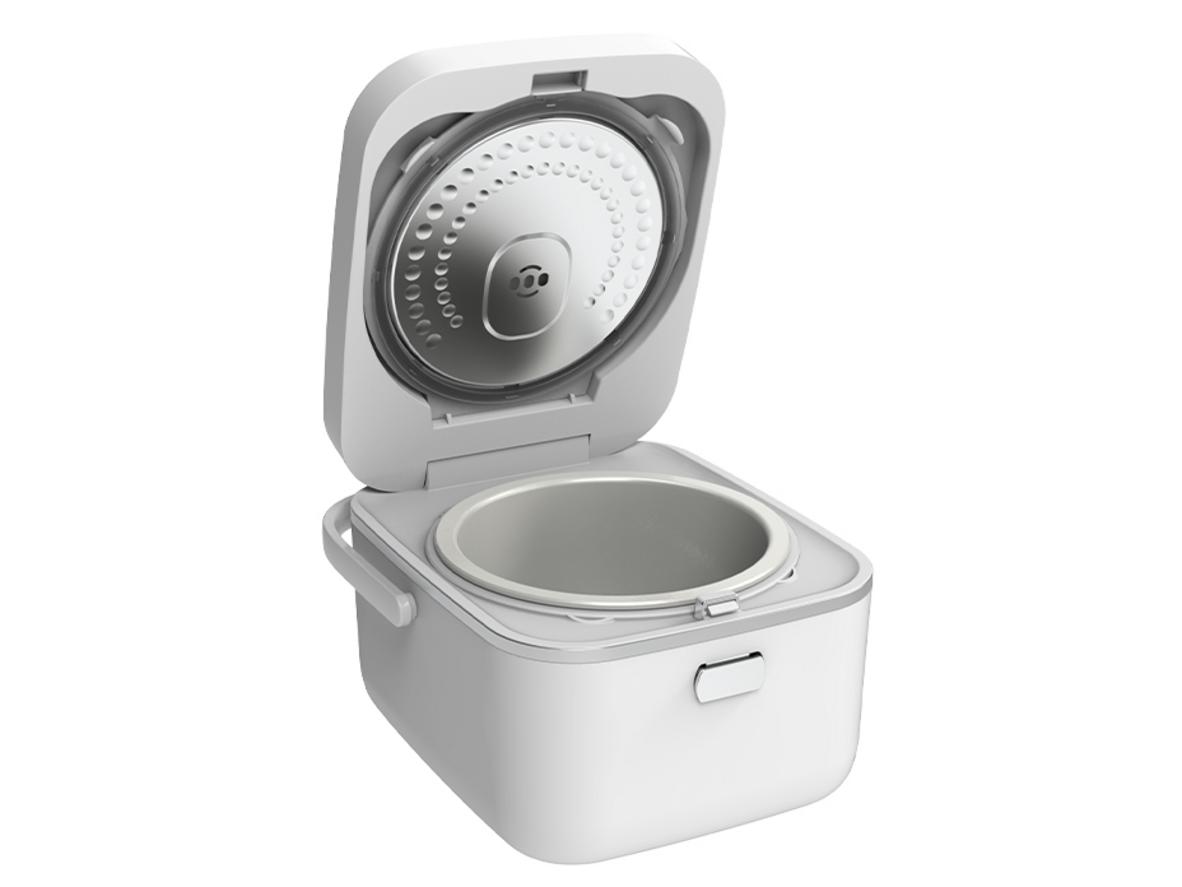 Lòng nồi thép tráng men 1.6mm an toàn, bền bỉ.
