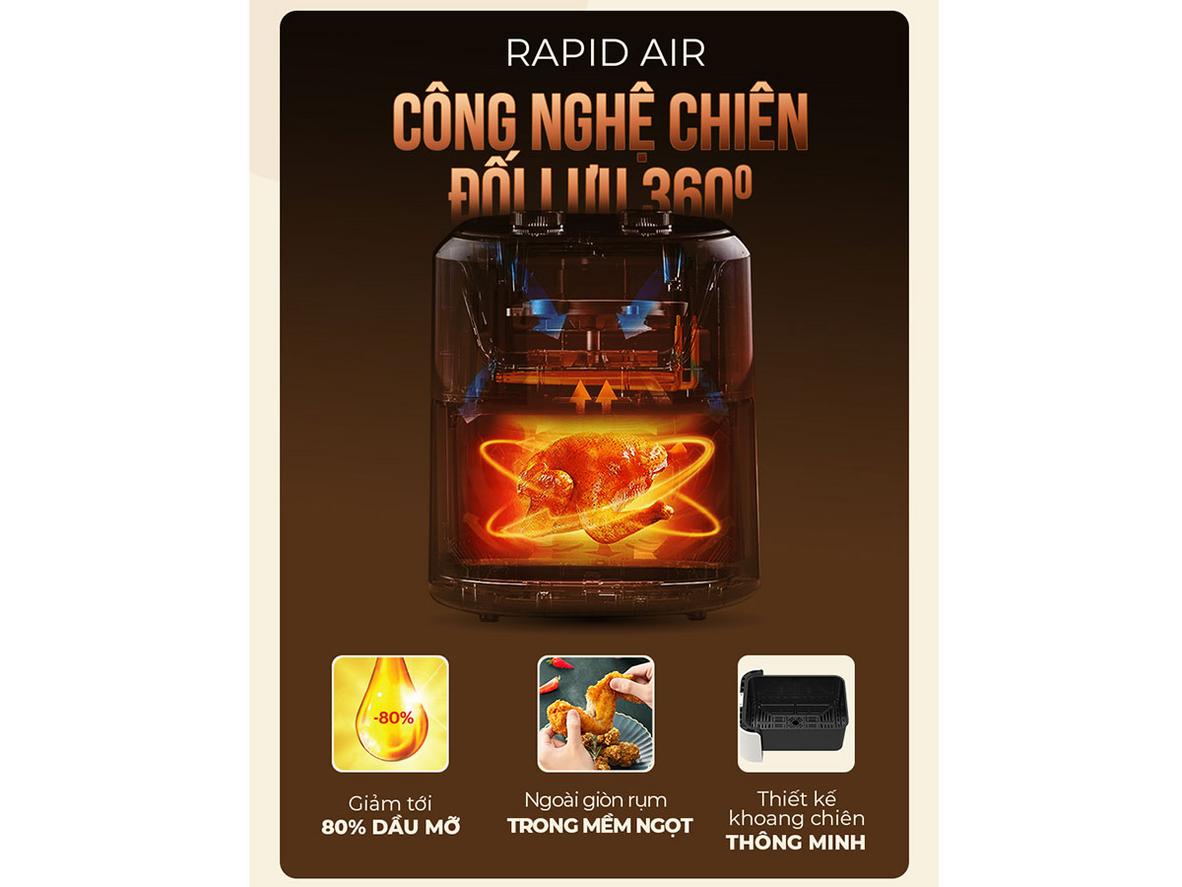 Lòng nồi phủ Whitford — dễ vệ sinh và bền