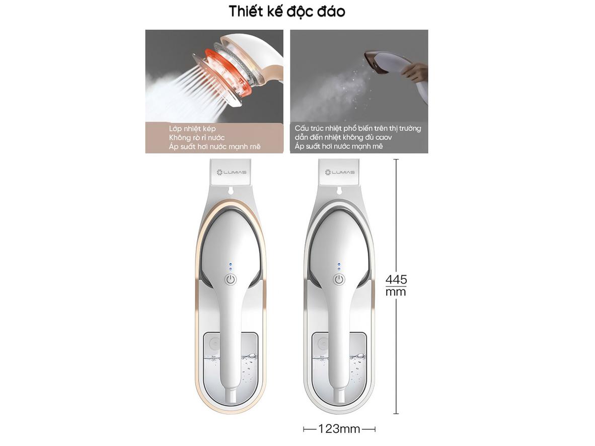 Bình nước 330ml — ủi liên tục 4–5 bộ