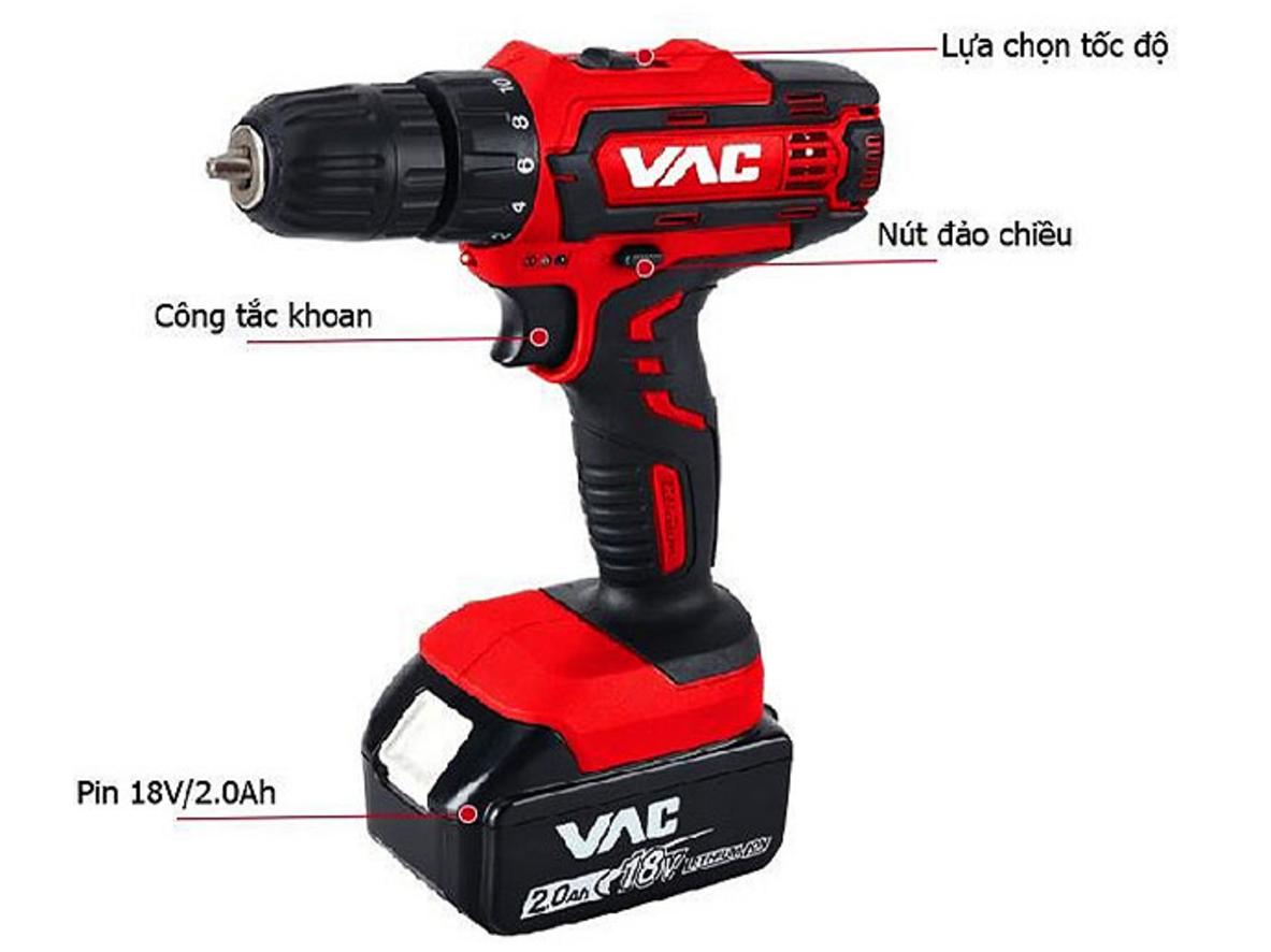 Lực siết và khả năng khoan đa vật liệu