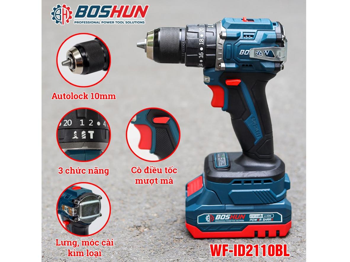 Lực siết cao và lõi đồng cho công việc chuyên nghiệp.
