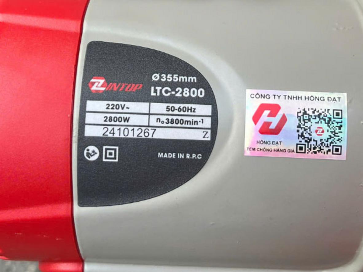 Lưỡi 355mm Lintop LTC-2800