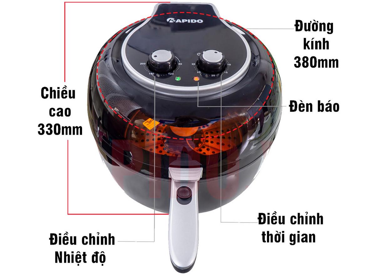 Lưỡi khuấy tháo rời, dễ vệ sinh