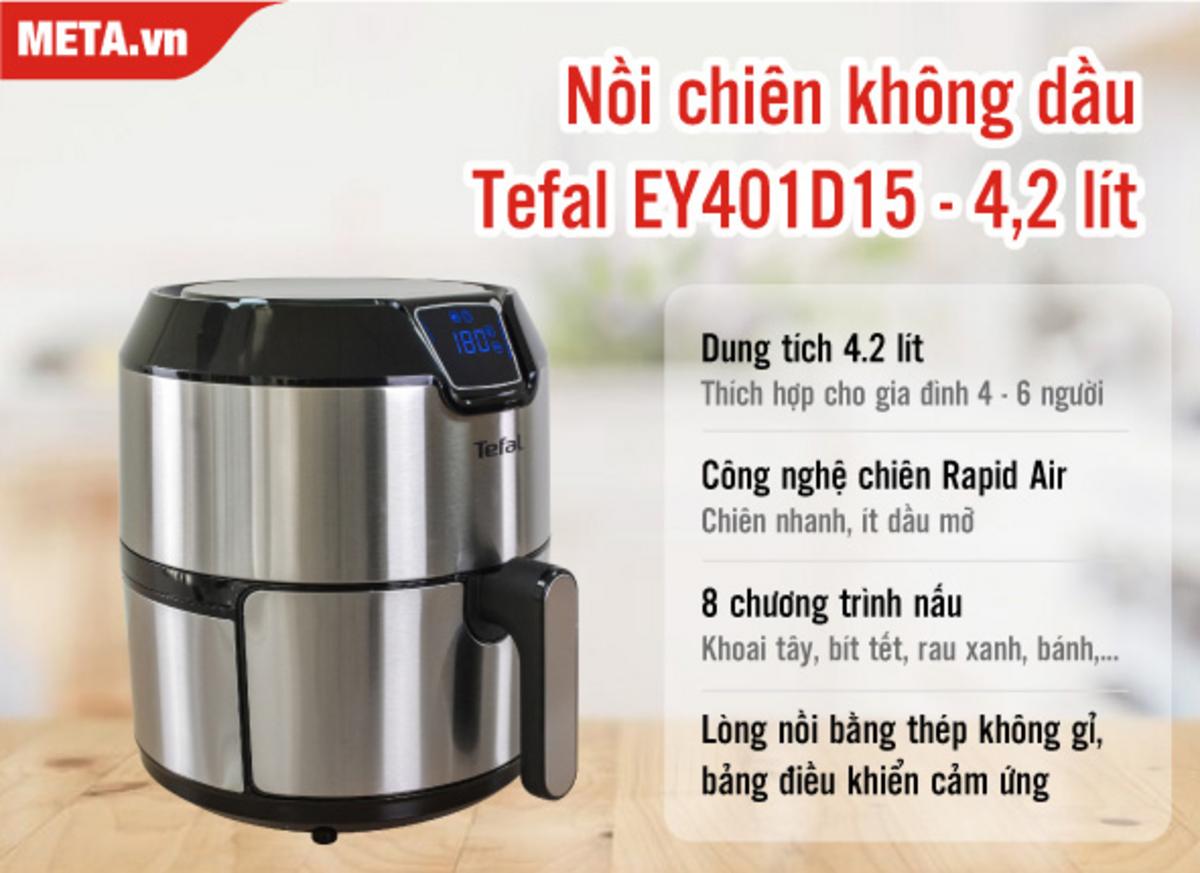 Luồng khí 360° giữ thực phẩm giòn đều