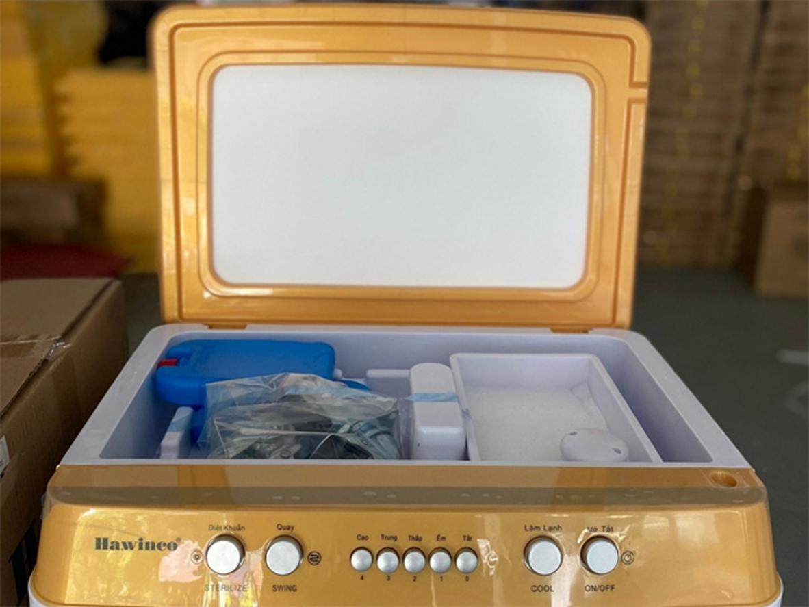 Lưu lượng gió lớn nhưng tiêu thụ chỉ 130W