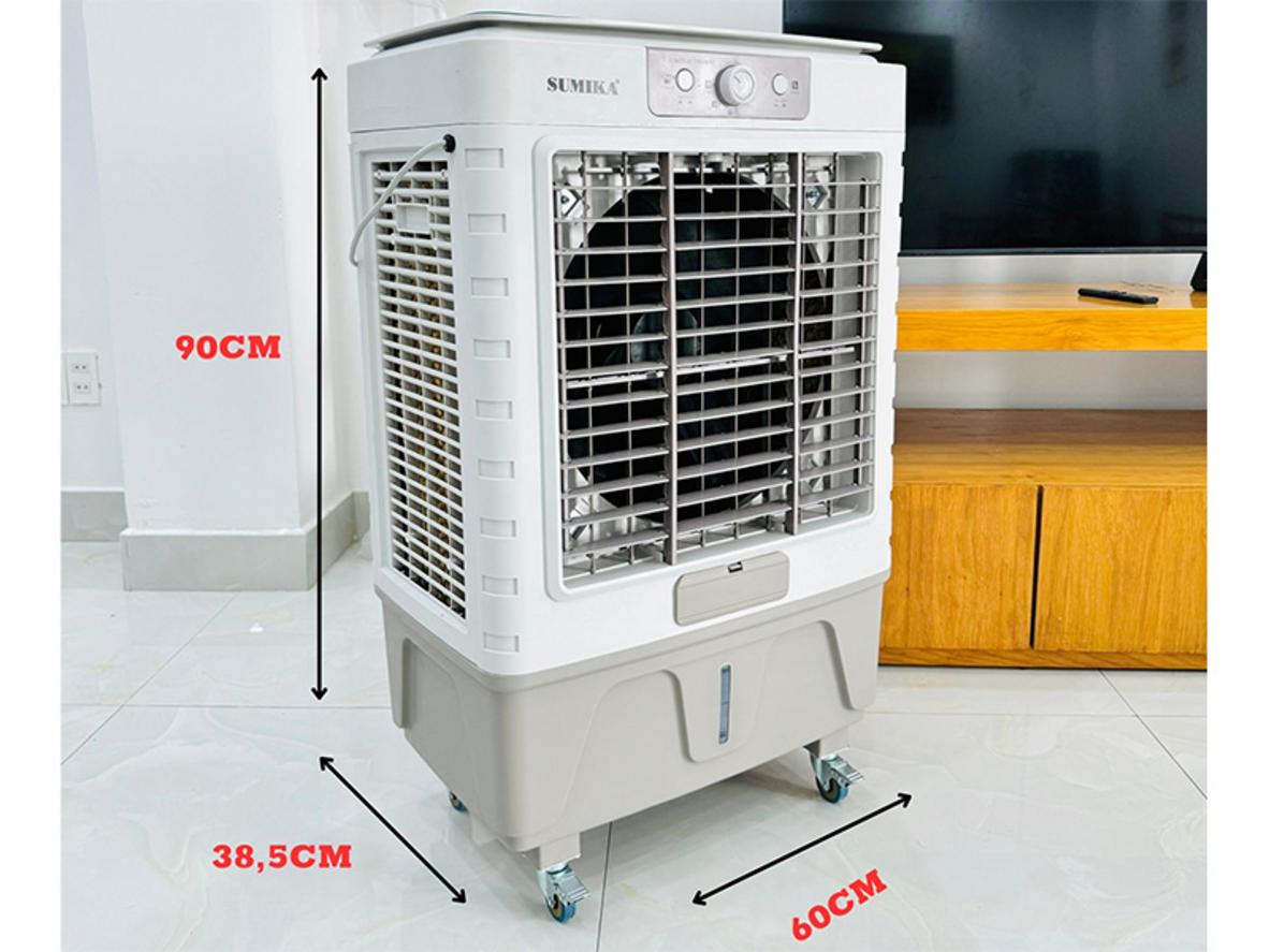 Lưu lượng gió 5500 m³/h cho hiệu quả làm mát nhanh