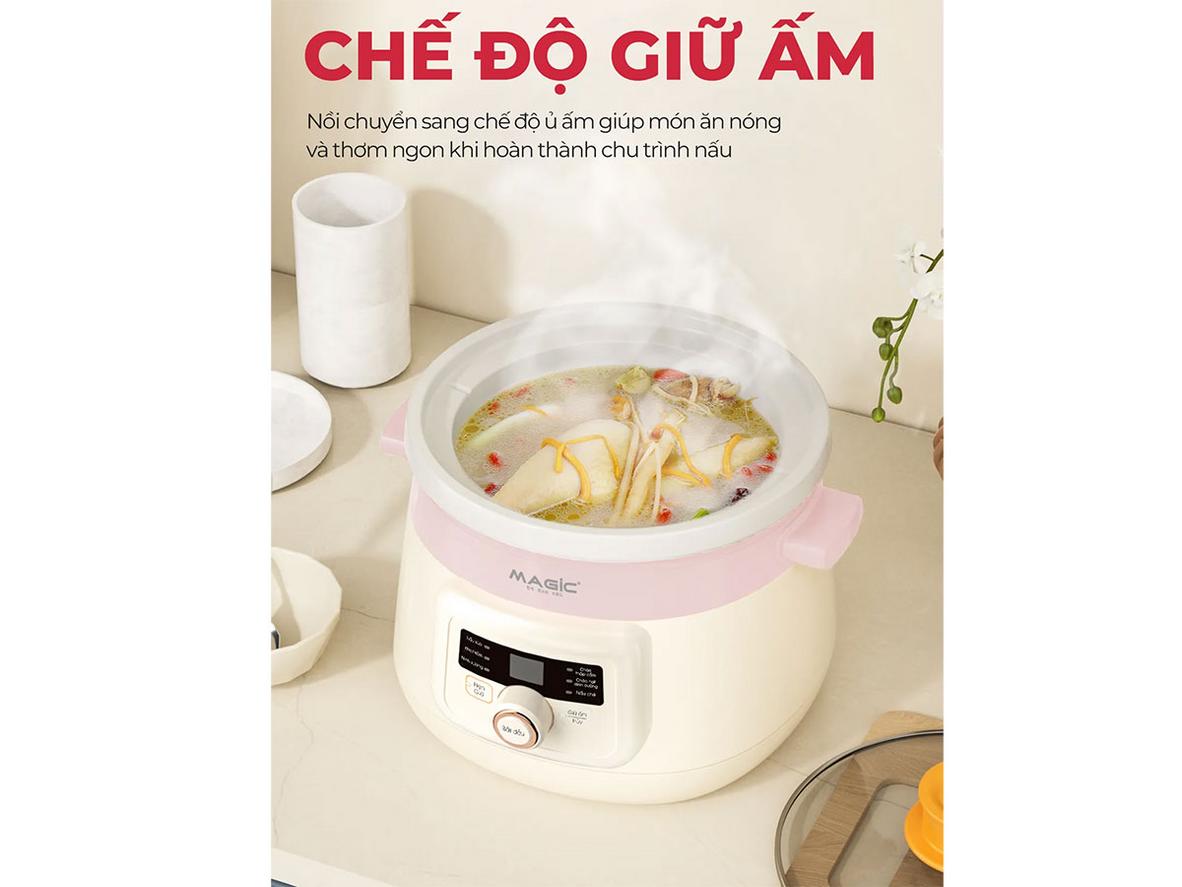 6 chế độ nấu sẵn cho mọi nhu cầu bếp núc