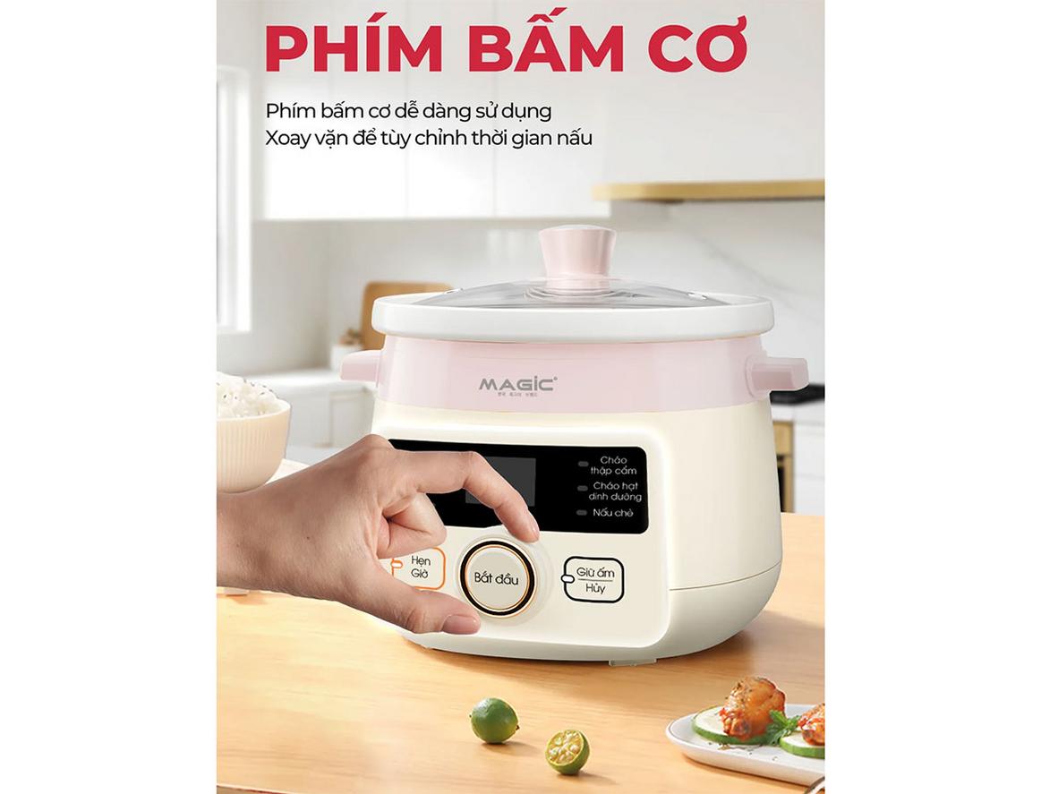 Nấu chậm 175W giữ dưỡng chất và tiết kiệm điện