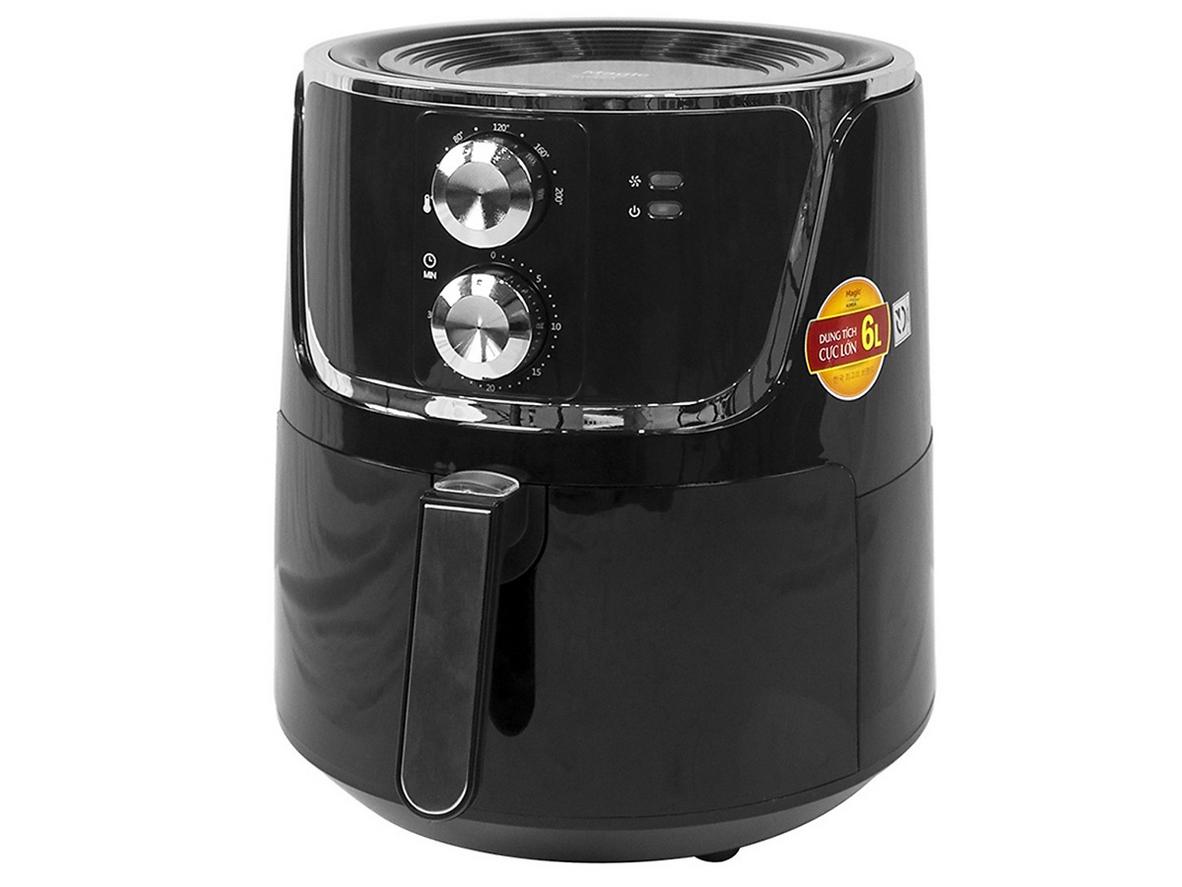 Công nghệ Rapid Air giúp giảm dầu mỡ và chiên giòn đều.