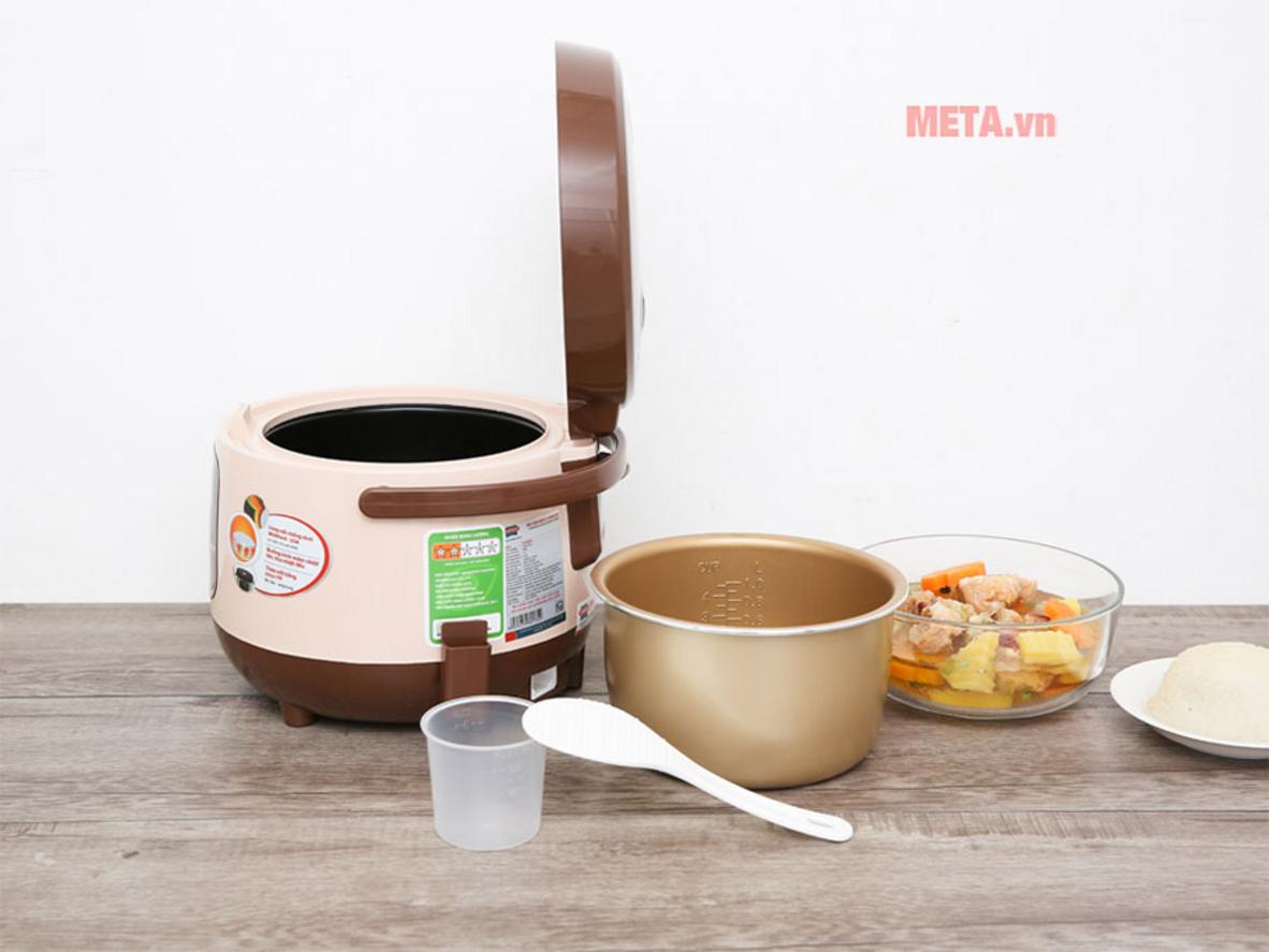 Mâm nhiệt lớn 1D cho cơm chín đều