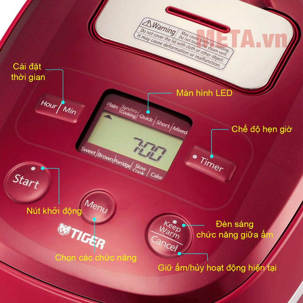 Mâm nhiệt 3D cho cơm chín đều