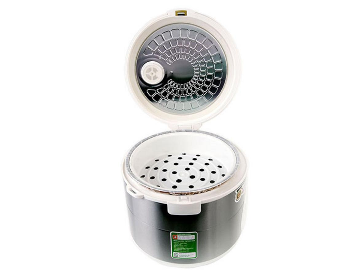 Mâm nhiệt cong và công nghệ nấu 3D giúp cơm chín đều