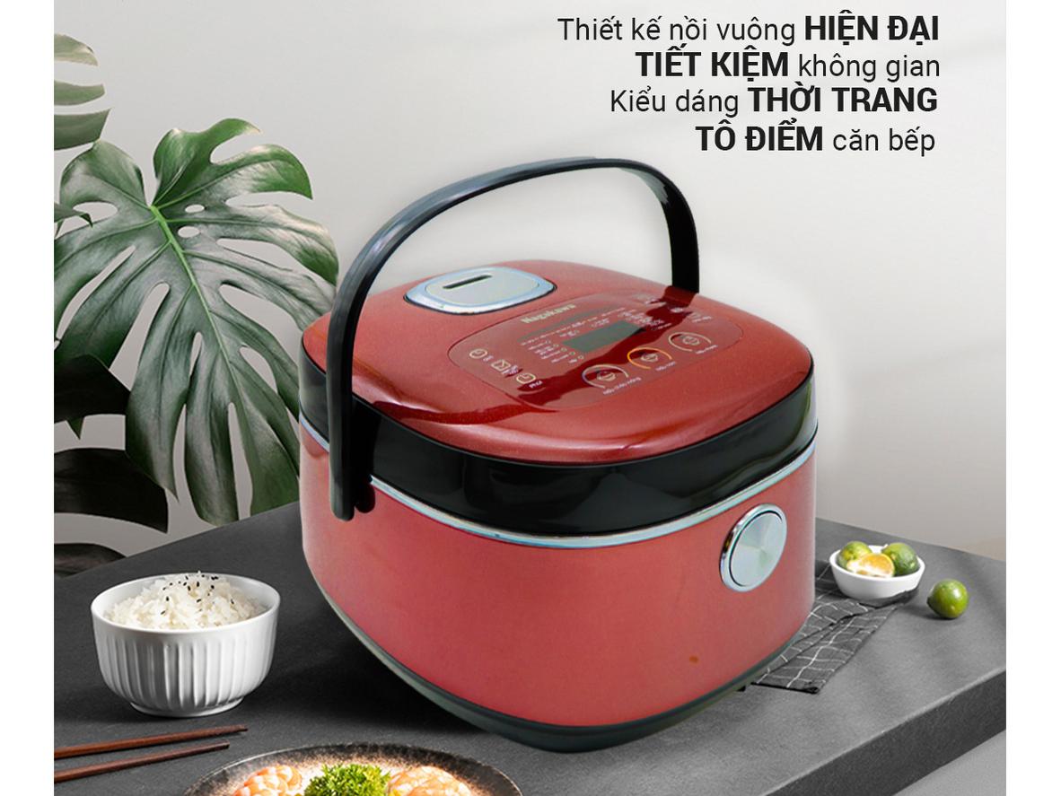 Mâm nhiệt cong ôm lòng nồi, truyền nhiệt đều