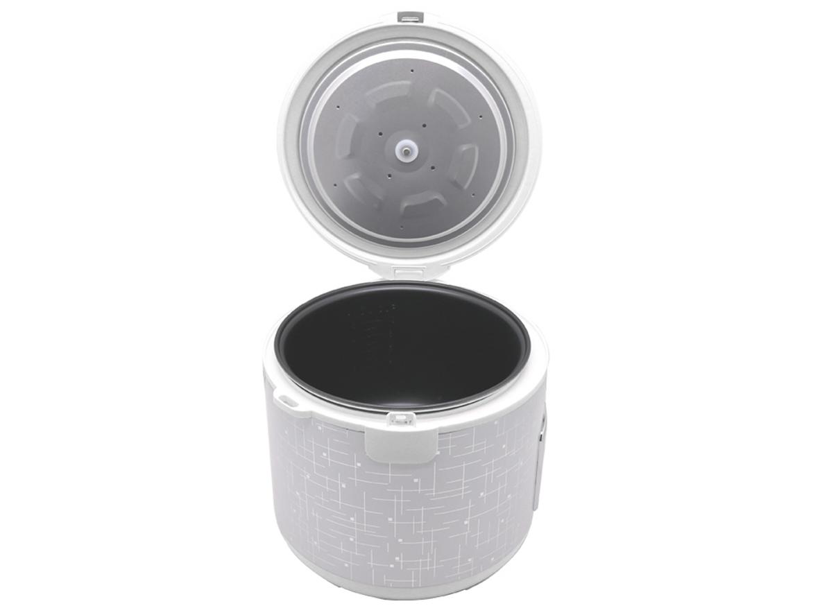 Mâm nhiệt lớn và công nghệ 1D giúp cơm chín đều