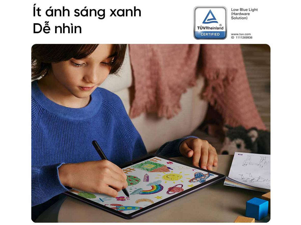 Màn X‑Paper 12.2" với phủ AG cho cảm giác giấy và màu chuẩn