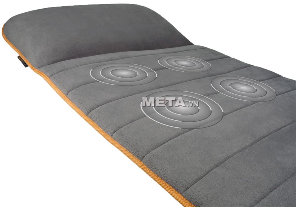 Bốn vùng massage chuyên biệt trên Medisana MM825
