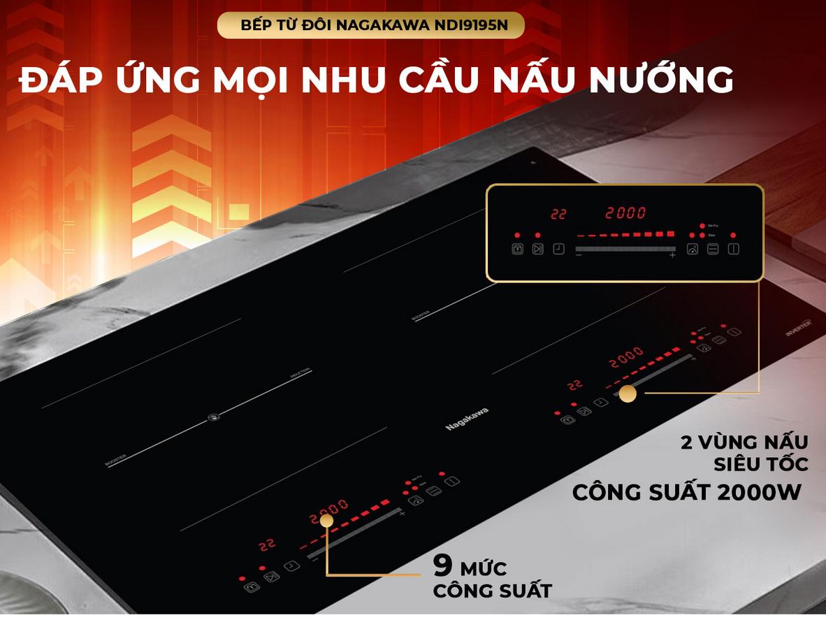 Mặt kính Kanger chịu lực chịu nhiệt, dễ vệ sinh.